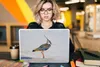 MuchoWow® Laptop Aufkleber Sticker Cover Vogel - Tiere - Produktbild-Vorschau 5