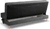 xonox.home Bono Schlafsofa 3 Sitzer grau B/H/T: 199x91x91cm Produktbild-Vorschau 10
