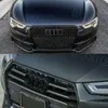 Emblém s logom pre Audi 273 mm predný čierny lesklý Náhľad obrázku produktu 2