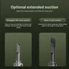 Marketing image showing two different suction nozzles for a portable vacuum cleaner. Produktbild-Vorschau