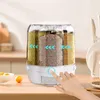 360° Drehung Müslispender Reisspender Soybean Storage Box 6 Produktbild-Vorschau 3