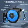 Enrouleur de tuyau 30 m + 2 m, tambour pivotant, boîtier Voir les images du produit 6