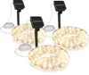 BEARWARE 3x LED rozprávkové svetlá, solárne 10 m teplá Náhľad obrázku produktu 1