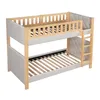 STILVORA Etagenbett 90x200 cm mit weicher Produktbild-Vorschau 9