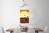 MuchoWow® Poster Dino - Sonne - Natur - Zeichnung - Kinder Produktbild-Vorschau 2