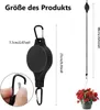 Verstellbare Hängekorbhaken, 2er-Pack, geeignet für Produktbild-Vorschau 2