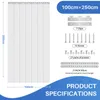 Průhledná PVC lamela 1 x 2,5 m, odolná pásová roleta, Náhled obrázku produktu 8
