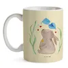 Mr. & Mrs. Panda Kaffeebecher Hase Blume - Blumig - Produktbild-Vorschau 3