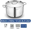 Korkmaz Alfa Set de 9 casseroles à induction Set de Voir les images du produit 7