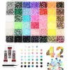 42 Farben, 32.000 Stück Jelly-Strass-Bedazzling-Set, 3 mm Produktbild-Vorschau 1