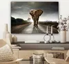MuchoWow® - Leinwandbilder - Elefant - Natur - Straße, Produktbild-Vorschau 7
