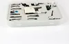A set of sewing machine presser feet in a plastic storage case. Produktbild-Vorschau