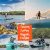 Komplettset Kajak Touring SUP Board Set mit 5 cm hohem Produktbild-Vorschau 9