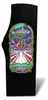 Side view of an arcade cabinet with colorful graphics. Náhľad obrázku produktu