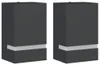 vidaXL: 2 apliques para pared exterior, color , acero Vista previa de la imagen del producto 1
