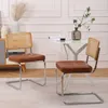 MODFU Jídelní židle set / Jídelní židle s 2 ratanovými Náhled obrázku produktu 2