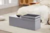 Theo&Cleo Faltbare Sitzbank Sitztruhe 120 L Halbdeckel Produktbild-Vorschau 2