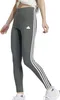 ADIDAS Future Icons 3-Streifen Leggings Damen grau M Produktbild-Vorschau 8