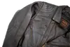 Motorrad Lederjacke im Retro 80´s stil Chopper Protektoren Produktbild-Vorschau 5