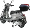 Motorroller Napoli 125 ccm 85 km/h EURO 5+ silber-schwarz Produktbild-Vorschau 5