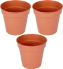 Runder Gartentopf aus Kunststoff 13 cm 3 Stk. Produktbild-Vorschau 3