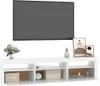 VidaXL 3152754, Bílá, Dřevo, Dřevo, 1800 mm, 350 mm, 400 mm Náhled obrázku produktu 6