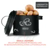 KitchenQuality Kartoffelaufbewahrungsbox 3er-Set aus Metall Produktbild-Vorschau 4