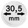Lindner 2250305P Münzkapseln 30,5 mm-10er Pack Produktbild-Vorschau 1
