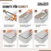 Dalsys 5x Fliesenschiene Eckprofil 2,5m x 10mm Schwarz Alu Produktbild-Vorschau 4