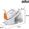 Braun CareStyle 1 Pro Dampfbügelstation Weiß – 2200W, 5,5 Produktbild-Vorschau 5