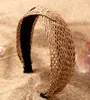 Breites Rattan Stirnband Natur Flechtmuster Ajour Twist Produktbild-Vorschau 7
