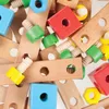 Tidlo Holz-Bauset Konstruktionsspielzeug 91-teilig Produktbild-Vorschau 4