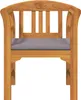 vidaXL Panchina a forma di rosa naturale 68,5 x 46 x 82,5 Anteprima dell’immagine prodotto 4