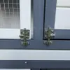 Hasenstall POLLY XL Kleintiergehege Kaninchenstall Käfig Produktbild-Vorschau 5