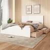 okwish Jugendbett Klassische Betten 140x200cmmit 2 Produktbild-Vorschau 4