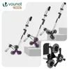 VOUNOT® Hliníkový nákupní vozík na schody, nákupní vozík Náhled obrázku produktu 6