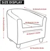 Solidchoice - Fauteuil club en velours, housse avec Voir les images du produit 2