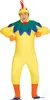 Tierkostüm Hahn Lustiger Karneval Overall Mottoparty Produktbild-Vorschau 1