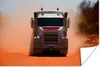 MuchoWow® Poster Robuster Lkw fährt im Sand 120x80 cm - Produktbild-Vorschau 1