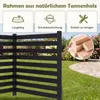 KOMFOTTEU, zahradní plot, 2 kusy, dřevěný plot pro Náhled obrázku produktu 4