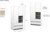 Vipack - Kleiderschrank 2-trg. Kiddy Produktbild-Vorschau 9