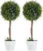 HOMCOM Kunstpflanze Lavendel 2er-Set Künstliche Pflanzen 60 Produktbild-Vorschau 10