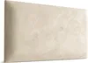 A close-up view of a beige upholstered headboard. Anteprima dell’immagine prodotto