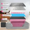 Panier pour chien orthopédique Kimba avec bordure haute - L Voir les images du produit 3