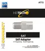Sat-TV-Adapter, F-Kupplung, Koax-Kupplung Produktbild-Vorschau 1