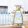 Edelstahl Thermoskanne 2L, Vakuum Isolierkanne, 12h Produktbild-Vorschau 6