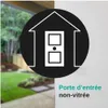 Verrou à bouton Corvette pour porte d'entrée, cylindre Voir les images du produit 3