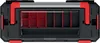 A top-down view of an open tool box with red dividers. Anteprima dell’immagine prodotto
