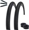 2 pneumatici Roverstone 27,5" neri 54-584 (27,5 x 1,95) + 2 Anteprima dell’immagine prodotto 1