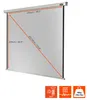 celexon Leinwand Motor Professional 240 x 240 cm Produktbild-Vorschau 2